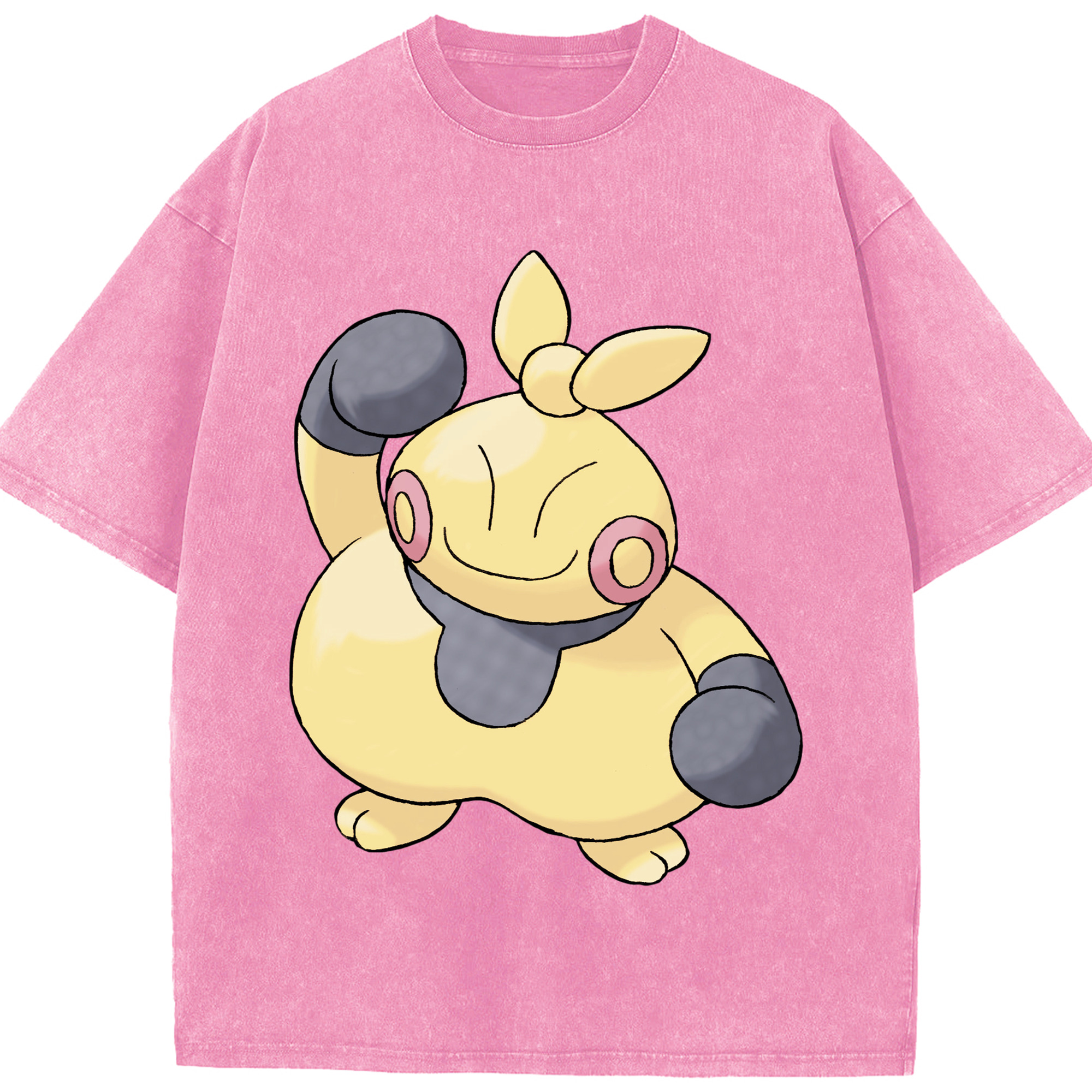 （画像用） ポケットモンスター Pokémon 綿100% ヴィンテージ風 半袖Tシャツ（フロントプリント）